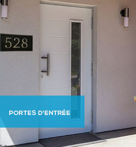 Portes d'entrée PVC, Alu, Bois - remplacement et pose